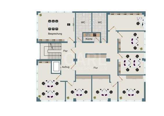 Grundriss 2. Obergeschoss