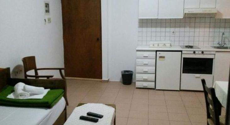 Touristische Apartments direkt am Meer und an der Strandpromenade von Agios Nikolaos