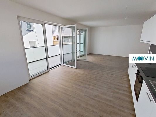 Ansicht I: Wohn-/Essbereich