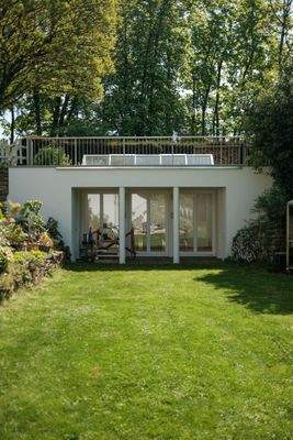 Blick auf die Orangerie