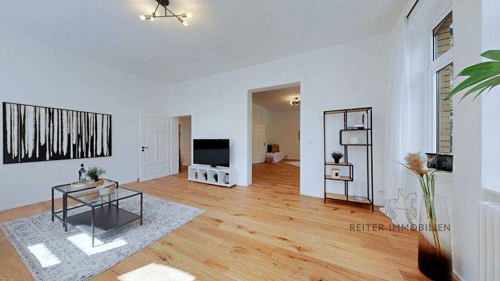 Wohnzimmer voller Elegan