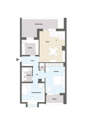 Grundriss untere Ebene