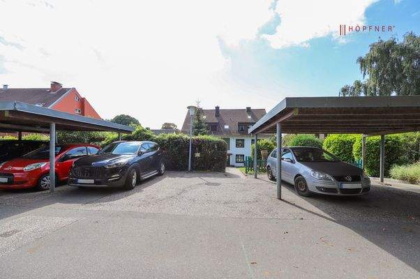 Ansicht Pkw-Stellplatz