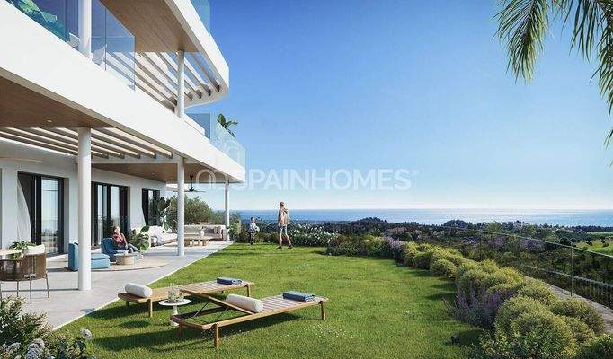 Sea View Flats Close to the Beach in Mijas