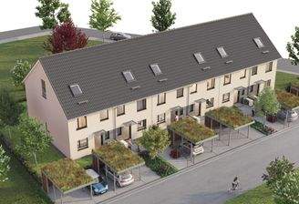 01Reihenhaus Untere Au Senden Zugang I Fussenegger Wohnbau