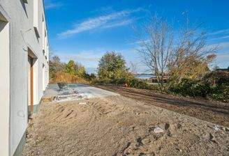 Blick von Terrasse auf Mündesee