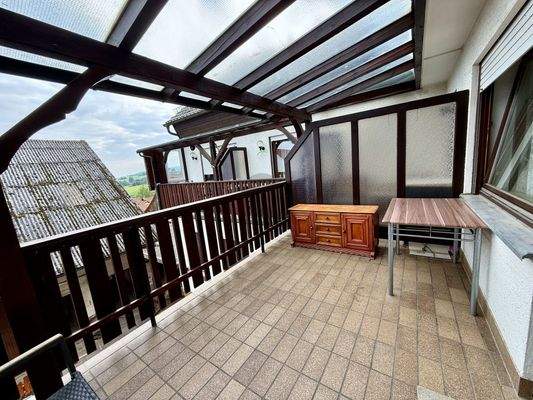 Balkon Fremdenzimmer 2