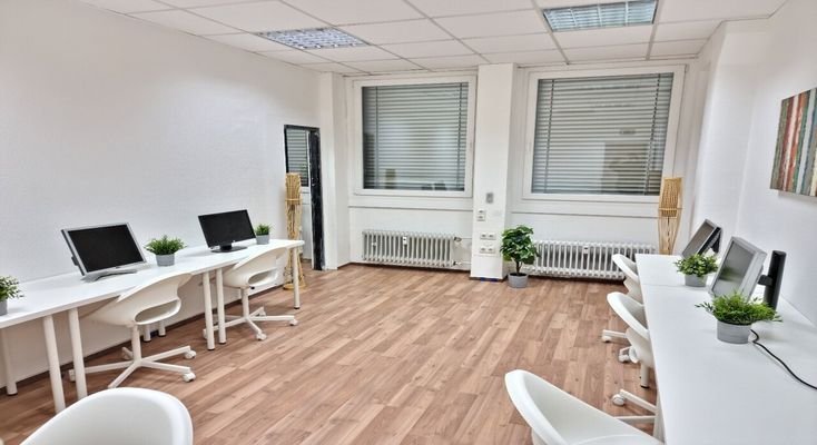 Schreibtischplatz im Co-Working Space