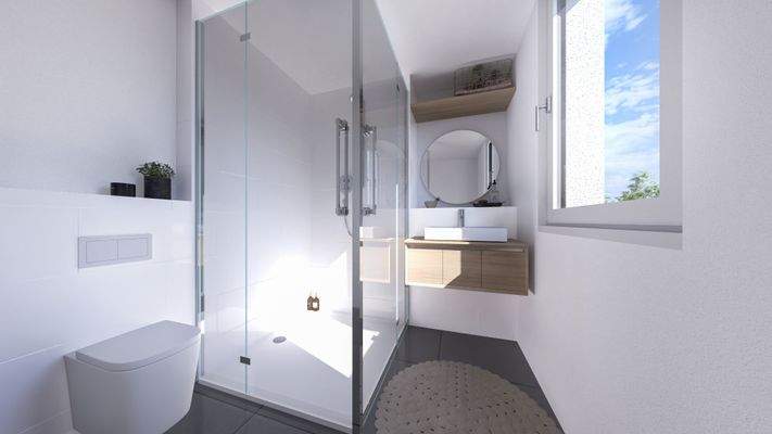 03_50 m_ - Innenraumvisualisierungen - Bad (Querformat)