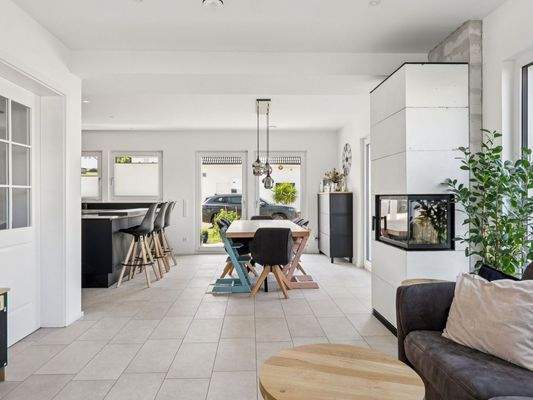 Wohnbereich mit offener Küche