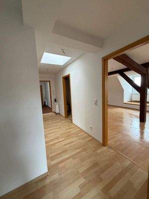 Wohnungsflur einer Wohnung im DG