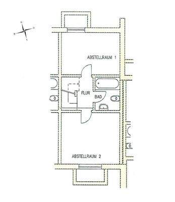 Untergeschoss (Grundriss nicht maßstabsgerecht)