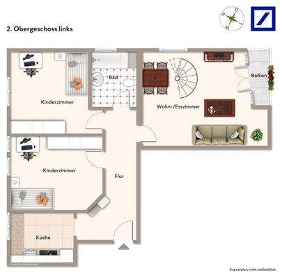 2. Obergeschoss links