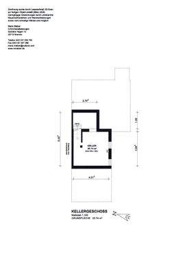 Grundriss Kellergeschoss
