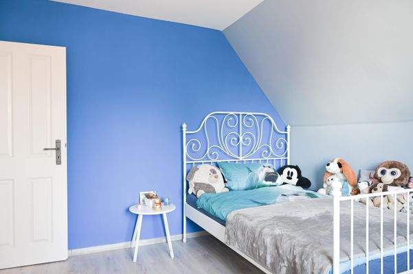 Kinderzimmer im Dachgeschoss