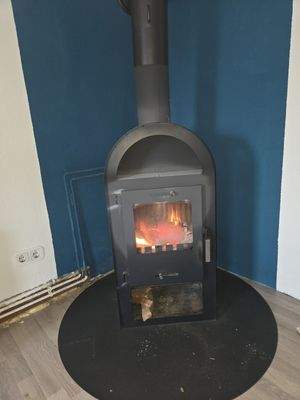 Kaminofen im Kinderzimmer