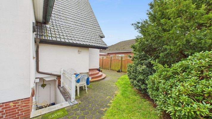 Außenansicht Kellerzugang 