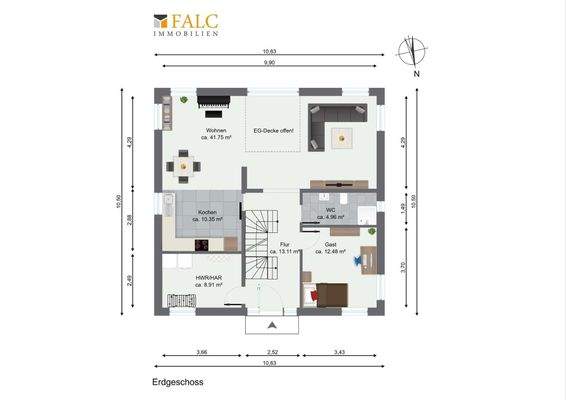 Grundriss Erdgeschoss