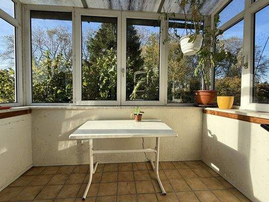 Geschlossener Balkon