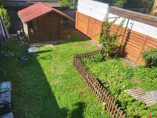 Gartenhäuschen im Hof