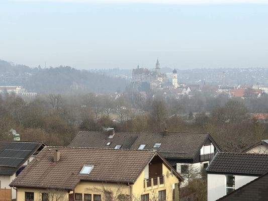 Weitsicht bis Sigmaringer Schloss