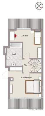 Grundriss 5. Obergeschoss