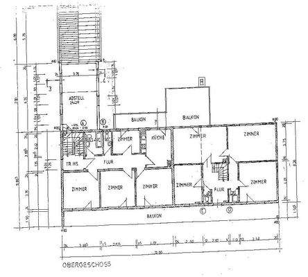 Grundriss Obergeschoss