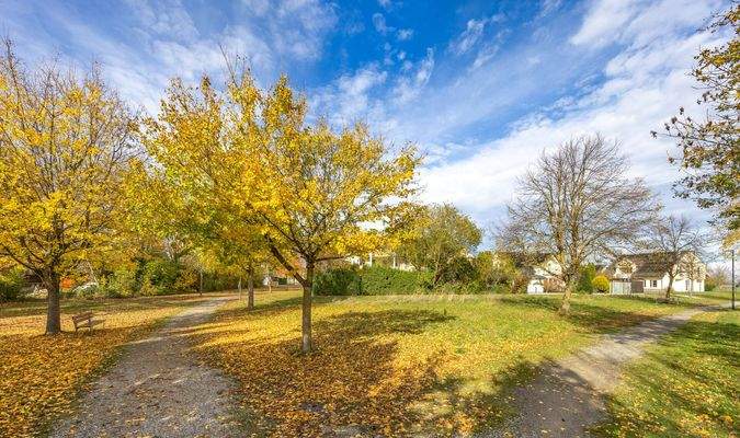 Park direkt in Nähe