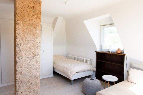 Das Mansardenzimmer im DG