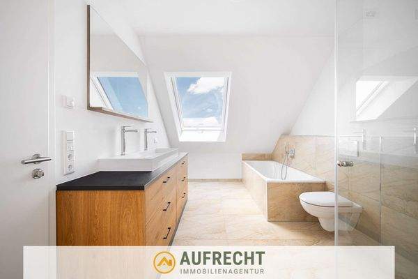 hochwertiges Ensuite-Badezimmer DG