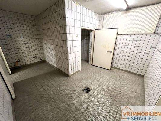 Lagerraum mit Kühlzelle