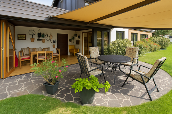 Komplett zu öffnen – innen & außen verbunden