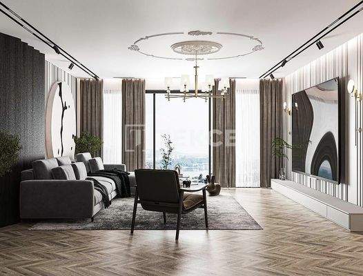 Modern Homes with Garden and Private Pool in Güzeloba Antalya