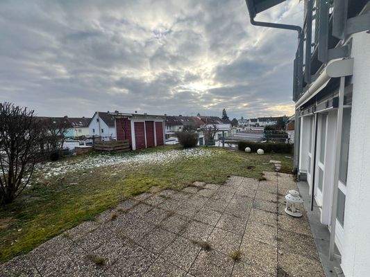 Dachgarten (befindet sich im 1.OG)