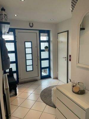 Eingangsbereich der Wohnung im Dachgeschoss