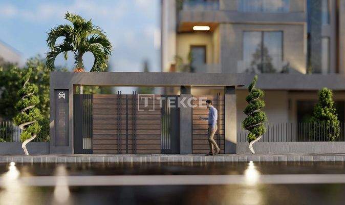 Beachside Apartments in a Complex with Pool in Antalya Konyaaltı