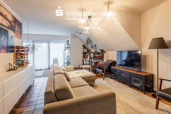 Wohnbereich im Dachgeschoss