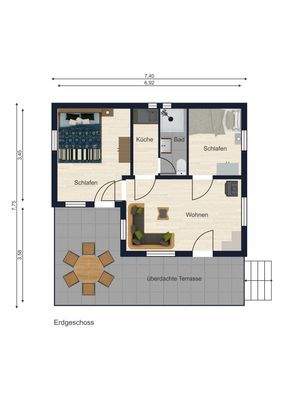 Grundriss Erdgeschoss