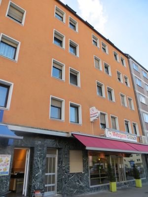 Vorderansicht des Hauses