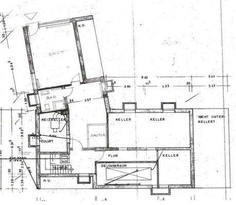 Grundriss Kellergeschoss