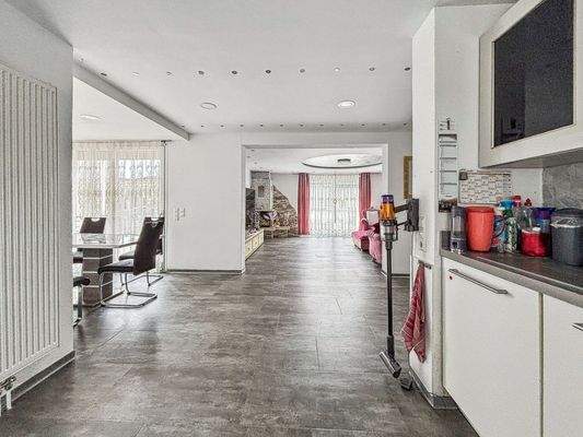 Blick aus der Küche