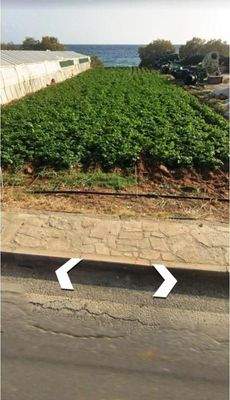 Südostkreta, Koutsouras: Baugrundstück direkt am Meer zu verkaufen