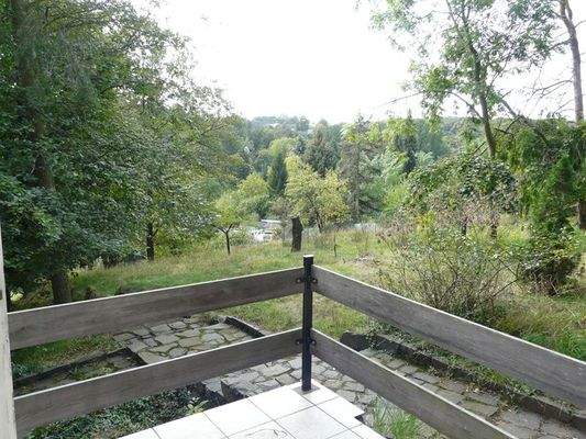 Blick von der Terrasse