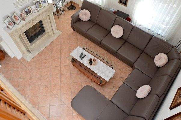 Blick von der Galerie