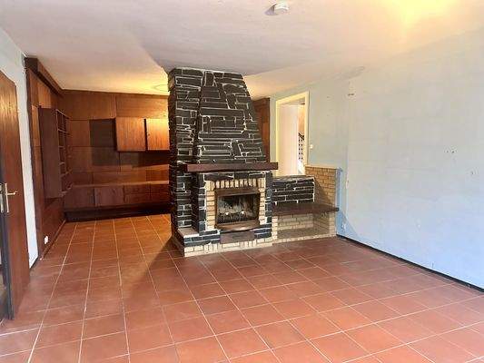 Kamin im Arbeits-/Kaminzimmer