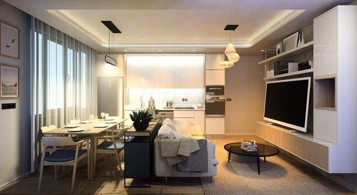 3-Bedroom Duplex Apartment Near the Sea in Antalya