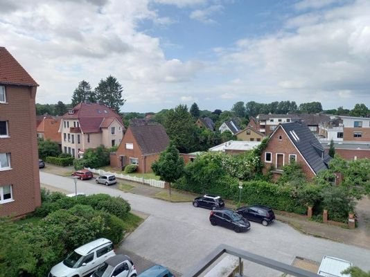 Blick über den Balkon