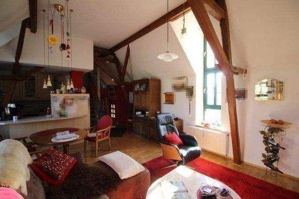 Wohnbereich mit offener Küche