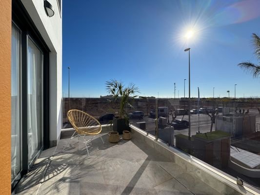 Terrasse mit Blick