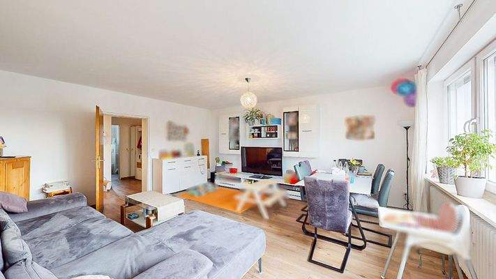 WHG 1.OG re., Ess-/Wohnbereich